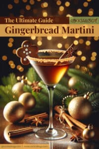 Gingerbread Martini Cocktail